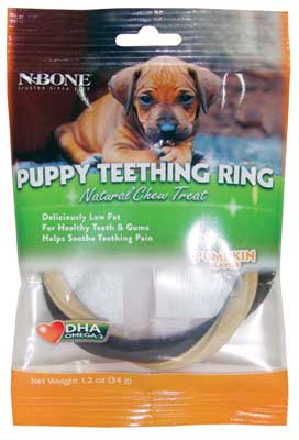 [NB11300] N-BONE Puppy Teething Ring Pumpkin